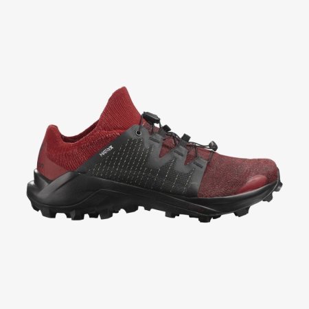 Scarpe Trail Running Salomon CROSS W/PRO Donna Rosse/Nere IT 4-X96